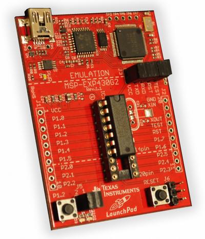 Texas Instruments: Development Kit MSP-EXP430G2