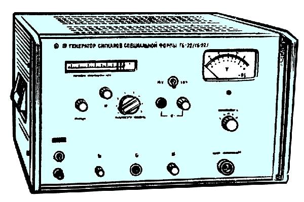 Генератор сигналов специальной формы Г6-22