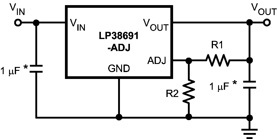 National Semiconductor - LP38691-ADJ