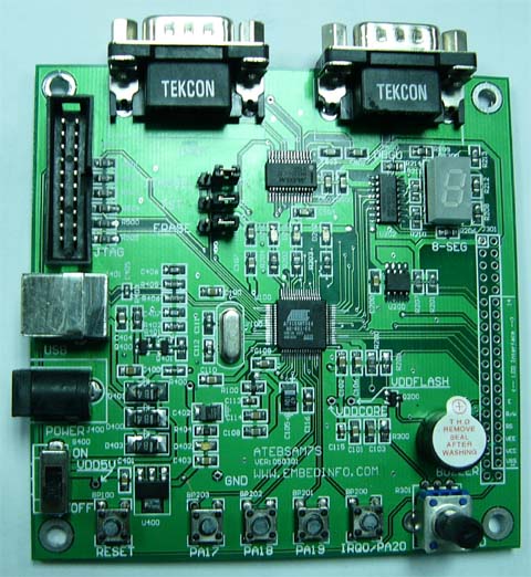 Embest: ATEBSAM7S Evaluation Board