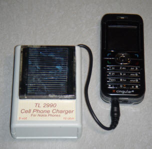 Solar Cell Phone Charger