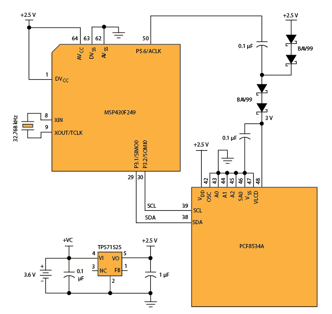 Ten-Cent Charge Pump Provides LCD Bias