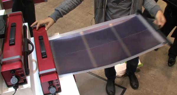 Retractable, Portable Solar Power Unit