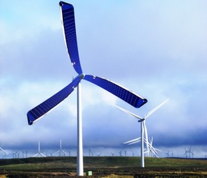 Выдвинута идея ветровой турбины, работающей на солнечной энергии.