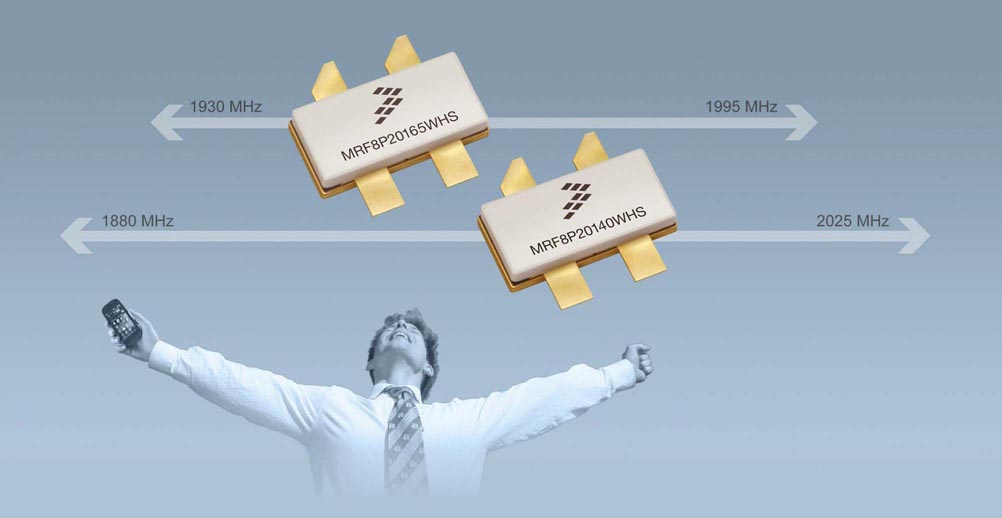 Freescale Semiconductor - MRF8P20165WH/S,  MRF8P20140WHS/S