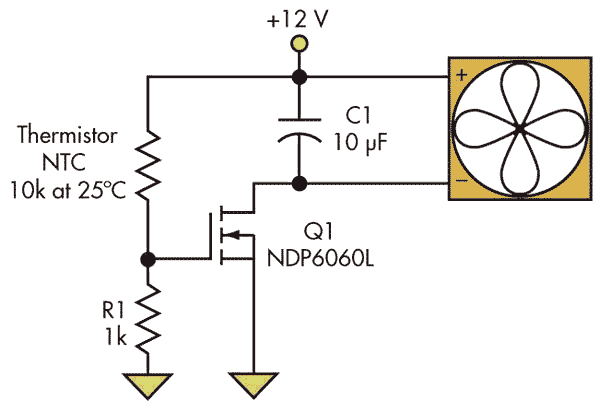 DC Fan Controller Takes Bare Bones Approach