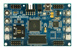 Atmel: модуль XMEGA-A1 Xplained на базе ATxmega128A1