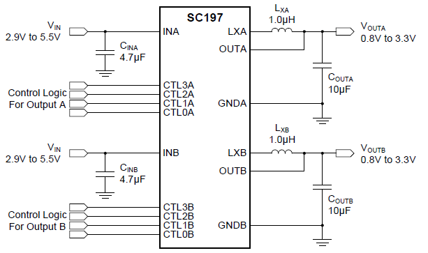 Typical SC197 Application Circuit