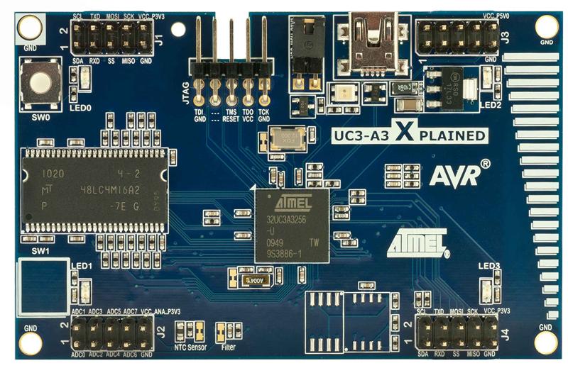 Evaliation Kit Atmel AT32UC3A3-XPLD