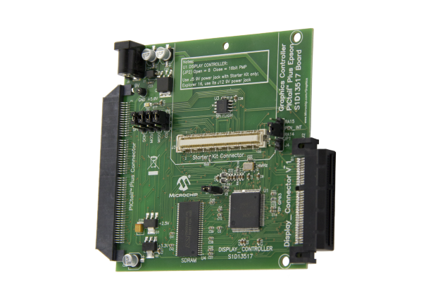PICtail Plus плата графического контроллера Microchip AC164127-7