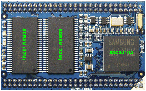 Embest: процессорный модуль Mini2410-II