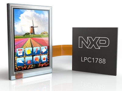 NXP: LPC1788 with integrated LCD controller