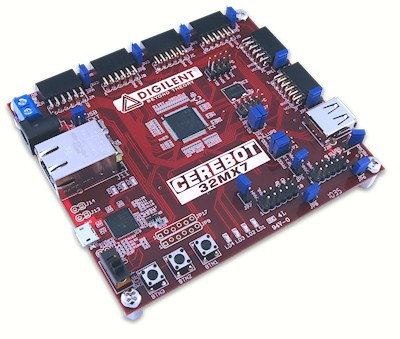 Microchip, Digilent: Cerebot 32MX7