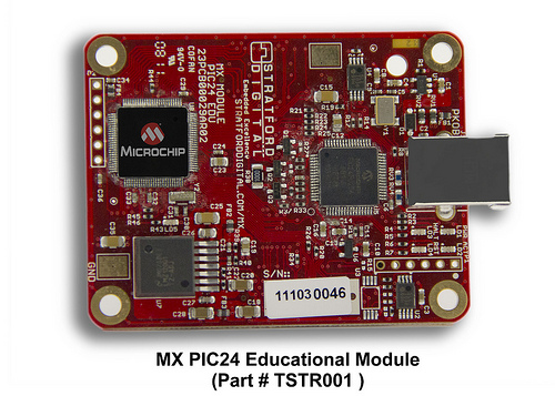Microchip, Stratford Digital: отладочный модуль MX PIC24 Module