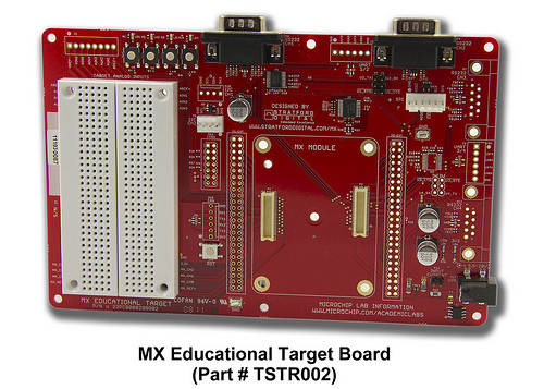 Microchip, Stratford Digita: целевая плата MX Educational Target Board