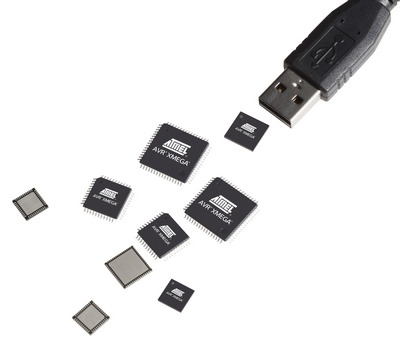 Обновленное семейство микроконтроллеров AVR XMEGA с USB интерфейсом
