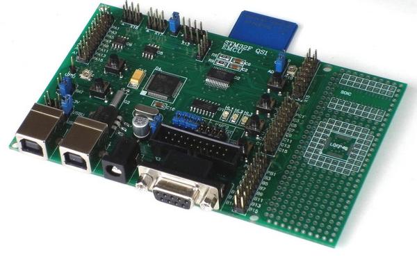 Отладочная плата STM32FQS1