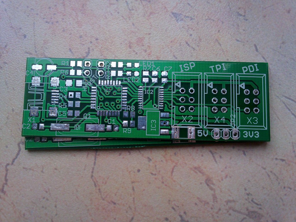 USBTiny-MkII SLIM PCB