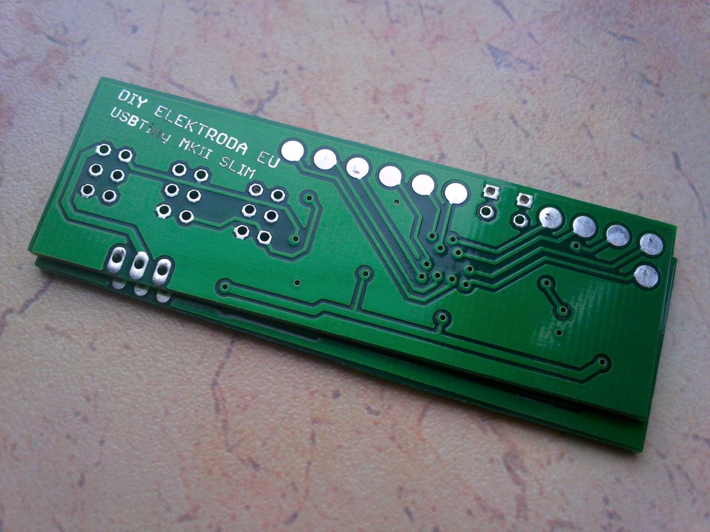 USBTiny-MkII SLIM PCB