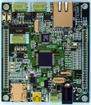 многофункциональный модуль Терраэлектроника TE-PIC32MX795
