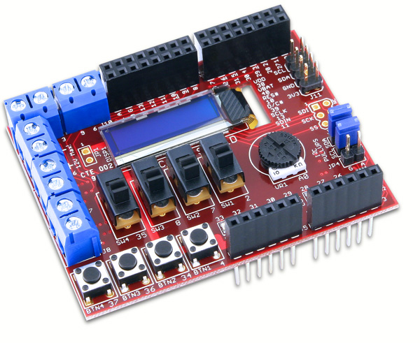 Expansion board Digilent chipKIT Basic I/O Shield