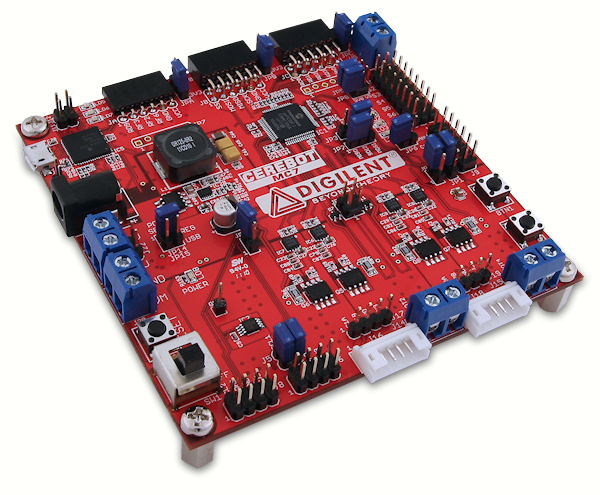 Microchip and Digilent Announce Embedded Motor Control Cerebot MC7 Development Kit for Academia and Hobbyists