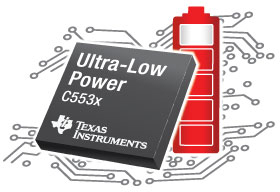 цифровой сигнальный процессор TMS320C553x с ультранизким энергопотреблением