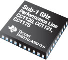 Texas Instruments беспроводные устройства субгигагерцового диапазона RF performance line 