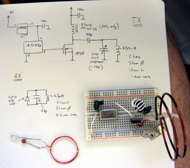 Wireless Power Demo Circuit