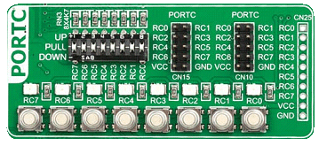 EasyPIC v7 Input-Output Groups