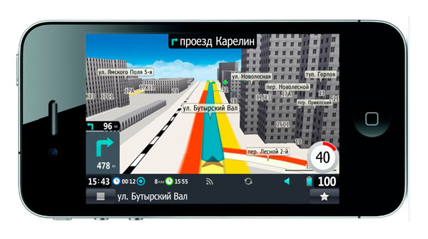 Владельцы iPhone и iPad получили российскую навигацию с 3D-картами