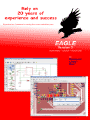 САПР для разработки электрических схем и печатных плат Eagle 5.10