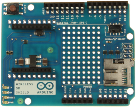 Плата расширения Arduino Wireless SD Shield