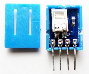 Inside the package of DHT-11 (DHT-22)