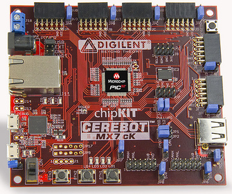 Отладочная плата Digilent Cerebot MX7cK