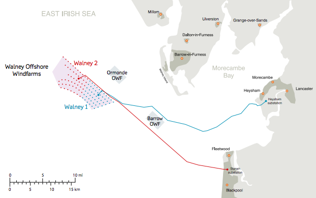 Walney map