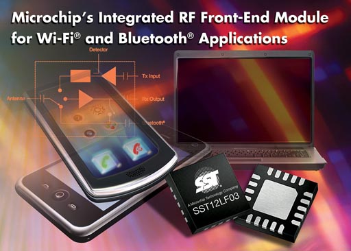 Радиочастотный Front-End модуль Microchip SST12LF03