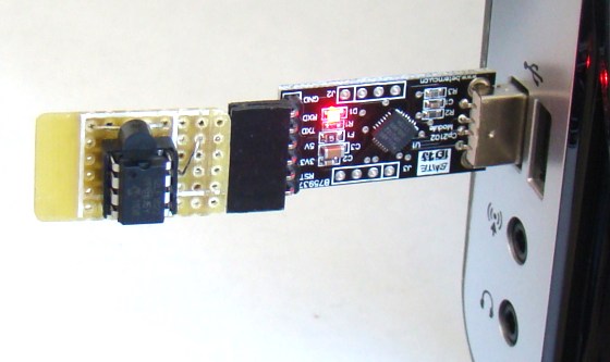 PC-based temperature data logger