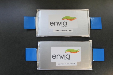 Envia Systems - Li-Ion battery