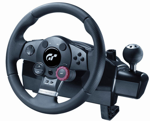 AT&T Labs haptic feedback steering wheel