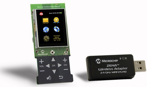 Демонстрационная плата Microchip Remote Control Demo Board (DM240315-2)