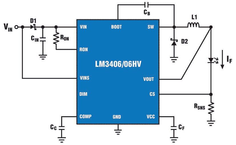 Two-Wire PWM Dimming