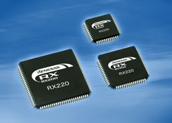 Renesas Electronics Expands Low-Power 32-Bit RX200 Microcontroller Series