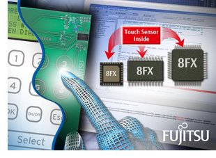 В состав линейки микроконтроллеров Fujitsu 8FX вошли устройства с поддержкой сенсорного интерфейса