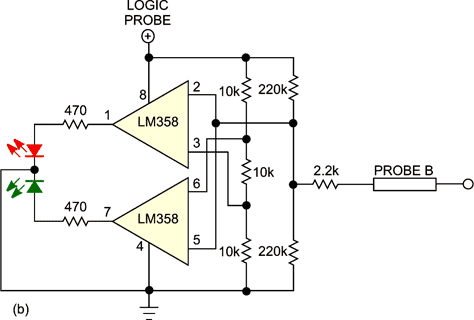 Probing system lets you test digital ICs