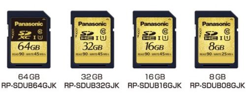 Panasonic - UHS-I-level SDAB и SDUB