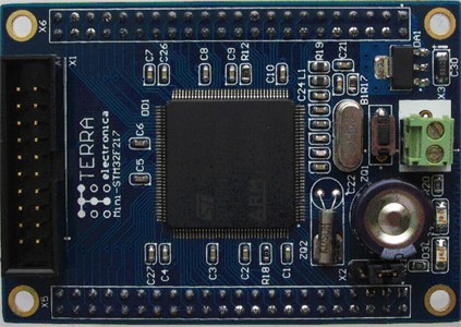 Многоцелевой модуль компании Терраэлектроника TE-STM32F417MCU