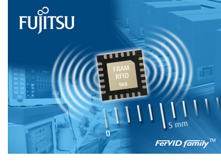 Fujitsu выпускает чип высокочастотной RFID метки с 9 КБайт FRAM: MB89R112