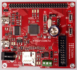 Встраиваемый модуль компании Терраэлектроника TE-STM32F103 «Махаон»