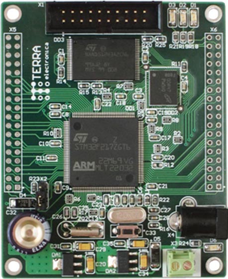 Модуль TE-STM32F417